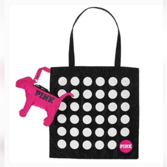 VS Pink Dog Tote Bag - Picture 2 of 7